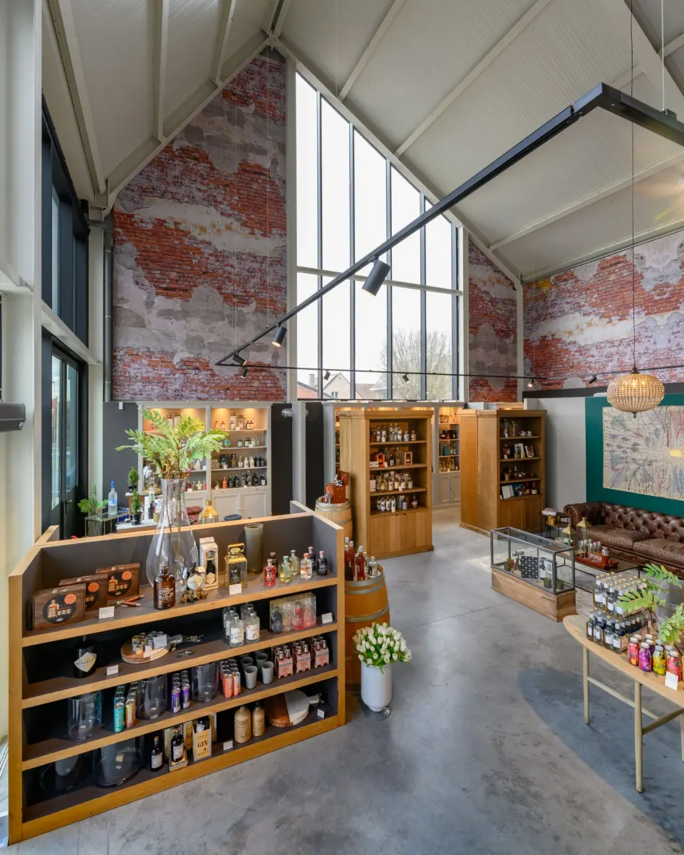 Gin-winkel wallart interieur
